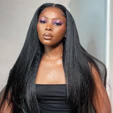 Blow Out Straight 5x5 Transparent Closure Wigs